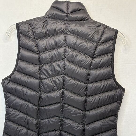 Tangerine Vest Women's Size S Full Zip Black Quilted Duck Down Casual - Picture 4 of 8
